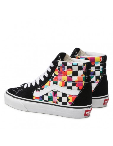 Vans SK8-Hi Shoes Floral Checkboard -...