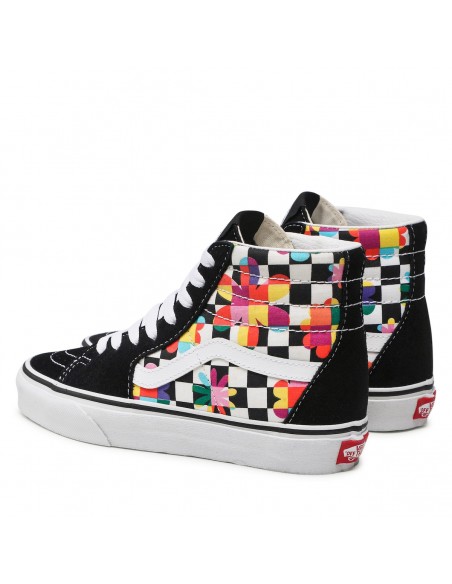 Vans SK8-Hi Shoes Floral Checkboard - VN0A7Q5NB05