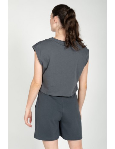 24 COLOURS Women's Casual Shorts in Anthracite - 60632a 24 COLOURS Women's Casual Shorts in Anthracite - 60632a