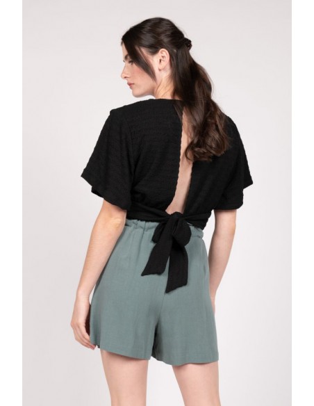 copy of 24 COLOURS Loose Shorts in Green - 60628a