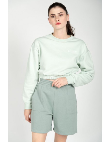 24 COLOURS Women's Casual Shorts in Green - 60632b