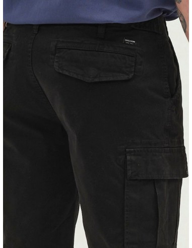 Emerson Ανδρική Βερμούδα Cargo Black - 211.EM47.95 Emerson Ανδρική Βερμούδα Cargo Black - 211.EM47.95