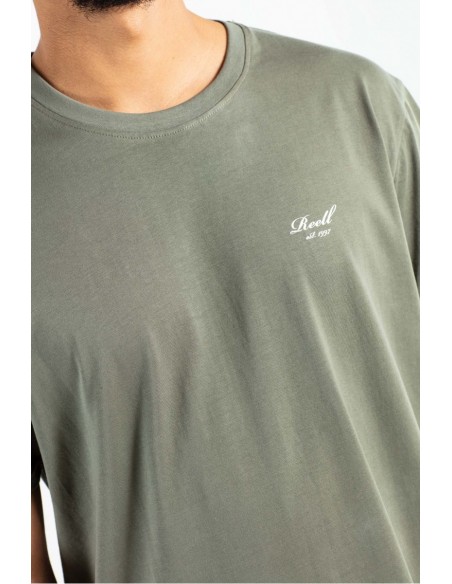 Reell Regular Logo T-shirt Grey Green