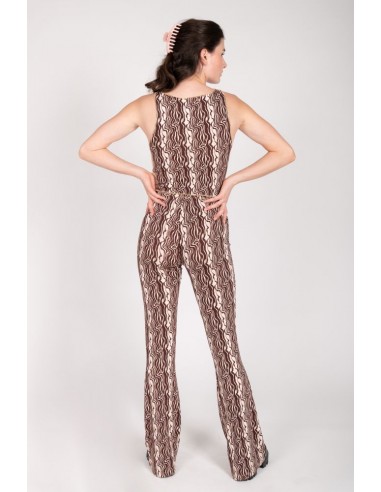 24 COLOURS Illusion Pants Brown - 60633a