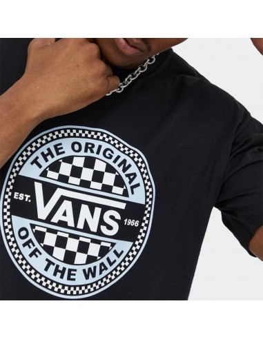 Vans Circle Checker T-shirt Black - VN0A7S7CBLK
