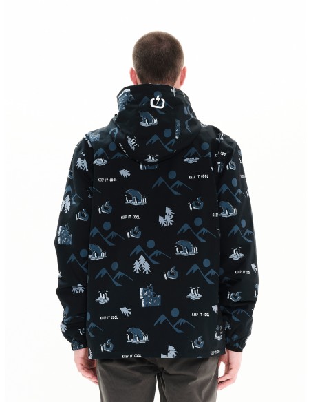 Emerson Ανδρικό Μπουφάν PR306 OFF BLACK - 222.EM10.63