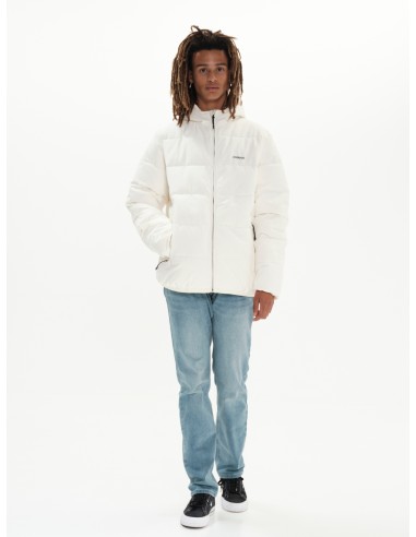 Emerson Ανδρικό BOMBER Μπουφάν OFF WHITE - 222.EM10.145 Emerson Ανδρικό BOMBER Μπουφάν OFF WHITE - 222.EM10.145