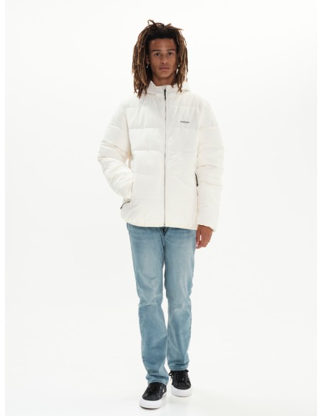 Emerson Ανδρικό BOMBER Μπουφάν OFF WHITE - 222.EM10.145