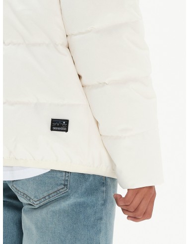 Emerson Ανδρικό BOMBER Μπουφάν OFF WHITE - 222.EM10.145 Emerson Ανδρικό BOMBER Μπουφάν OFF WHITE - 222.EM10.145