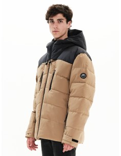 Emerson Ανδρικό Μπουφάν BEIGE/EBONY - 222.EM10.15 2