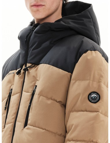 Emerson Ανδρικό Μπουφάν BEIGE/EBONY - 222.EM10.15