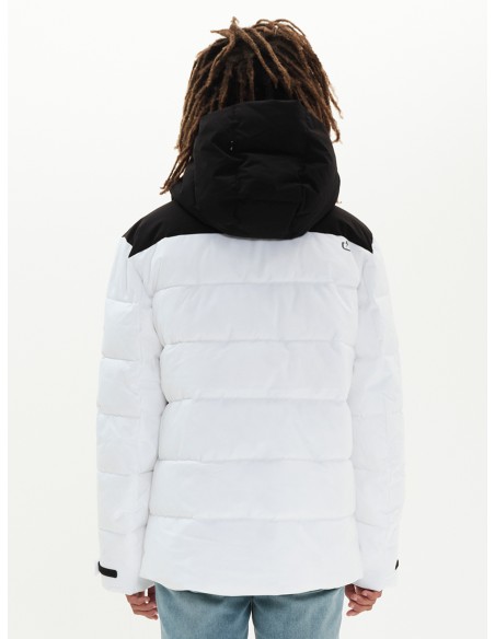 Emerson Ανδρικό Μπουφάν WHITE/BLACK - 222.EM10.15