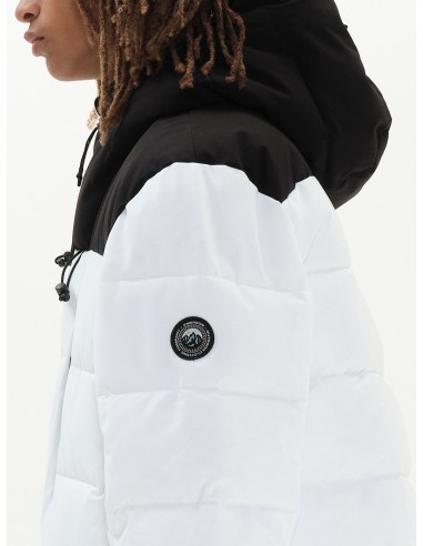 Emerson Ανδρικό Μπουφάν WHITE/BLACK - 222.EM10.15 Emerson Ανδρικό Μπουφάν WHITE/BLACK - 222.EM10.15