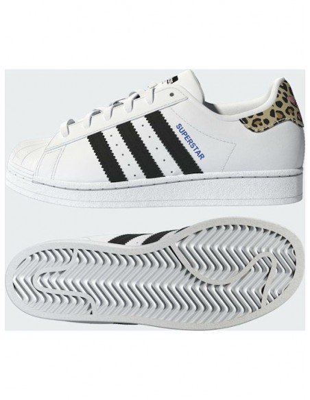 Adidas Originals Superstar Cloud White / Core Black / Blue - GW4062
