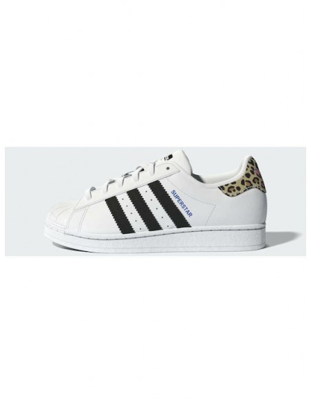 Adidas Originals Superstar Cloud White / Core Black / Blue - GW4062