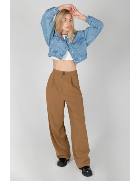 24 Colours Pants in Brown - 60642b