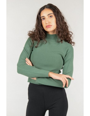 24 Colours Pullover in Green - 40907a