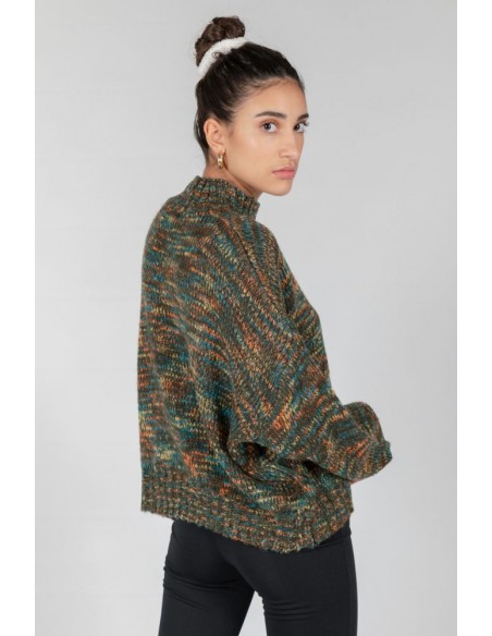 copy of 24 Colours Pullover in Orange - 40908a