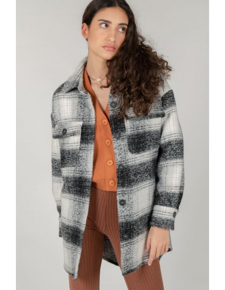 24 Colours Striped Jacket in Black - 90387c