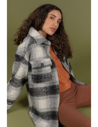 24 Colours Striped Jacket in Black -...