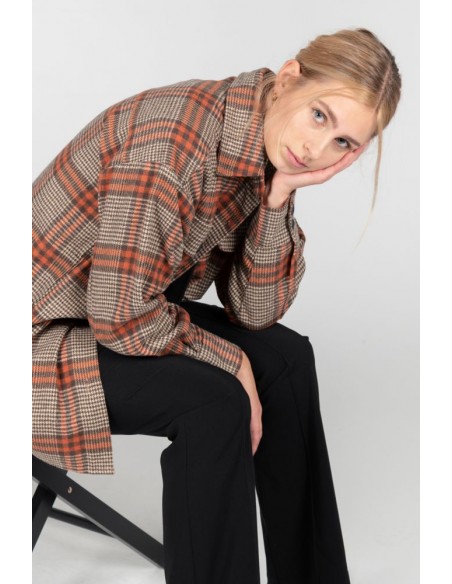 24 Colours Shirt in Brown - 90391