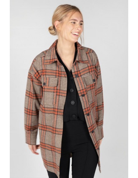 24 Colours Shirt in Brown - 90391