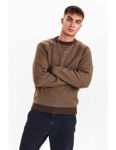 Anerkjendt Akkarl Two Pattern Knit - 900904