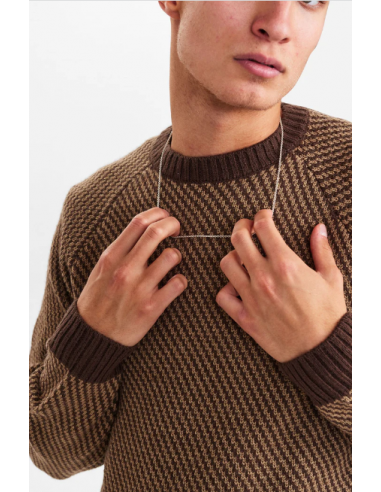 Anerkjendt Akkarl Two Pattern Knit - 900904