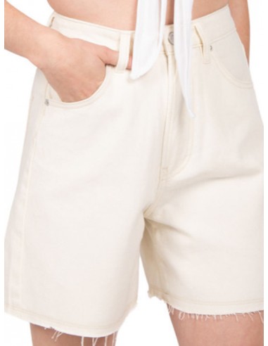 24 colours Off White Denim Shorts -...
