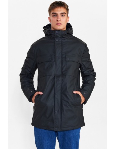 Anerkjendt Akthomas Padded Raincoat in Caviar