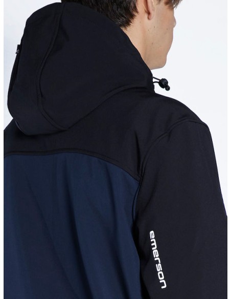 Emerson Ανδρικό Μπουφάν NAVY BLUE/BLACK - 222.EM11.50