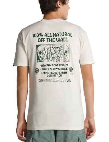 Vans All Natural Mind T-shirt Antique White- VN00003W3KS