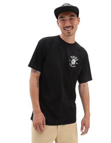 Vans Shaken Skull T-shirt Black - VN00003GBLK