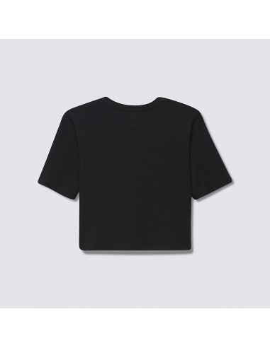 Vans Resort Mix Crop Tee Black - VN0003PPBLK