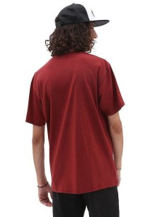 Vans Small Logo T-shirt in Red - VN0A3CZEBWD 2