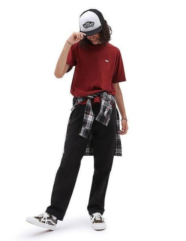 Vans Small Logo T-shirt in Red - VN0A3CZEBWD Vans Small Logo T-shirt in Red - VN0A3CZEBWD