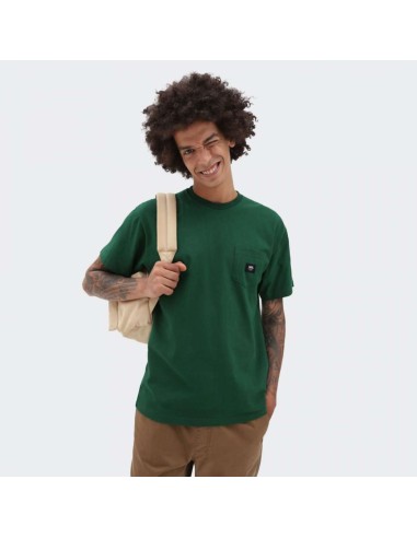 Vans Woven Patch Pocket T-shirt Green- VN0A5KD907W