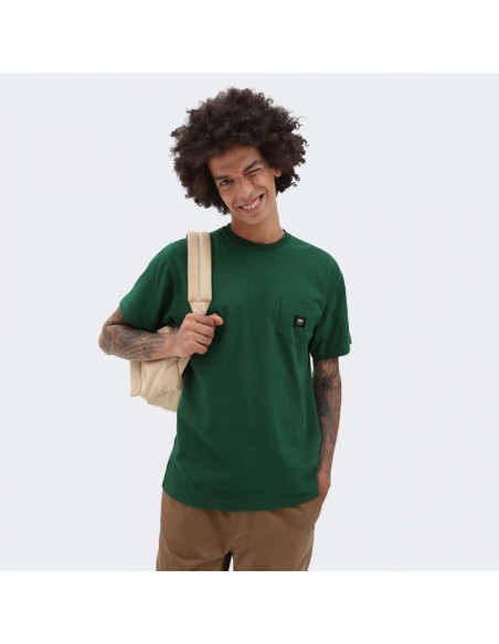 Vans Woven Patch Pocket T-shirt Green- VN0A5KD907W