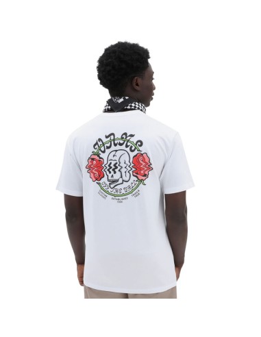 Vans T-Shirt Shaken Skull SS TEE White - VN00003GWHT