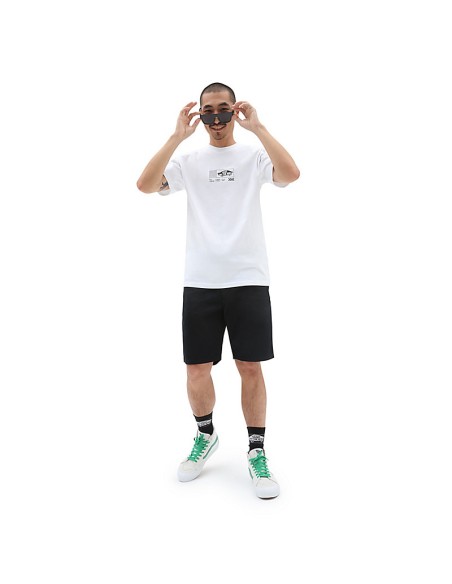 Vans Transfixed 3 T-Shirt White- VN0006CUWHT