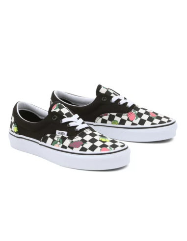 Vans Era Fruit Checkerboard Black - VN0005UEBA2