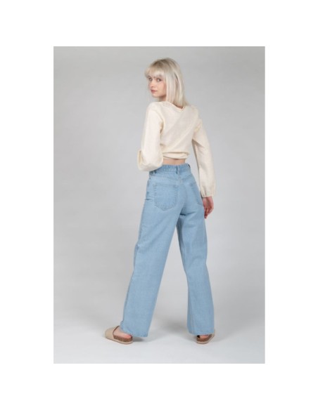 24COLOURS DENIM PANTS BLUE -80307