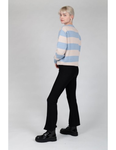 24COLOURS BLACK  RIPPED PANTS -60693a 24COLOURS BLACK  RIPPED PANTS -60693a