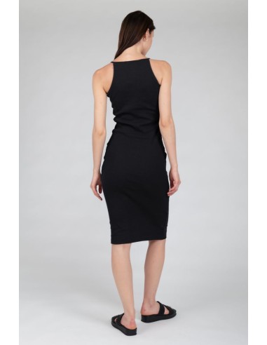 24Colors Midi Dress Black - 20999a 24Colors Midi Dress Black - 20999a