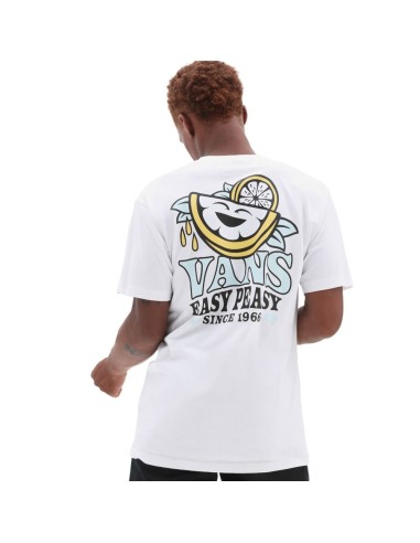 Vans Transfixed Easy Peasy T-shirt White - VN0006CZWHT