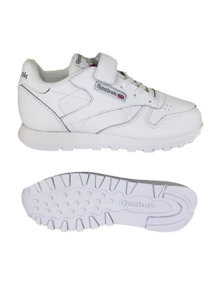 Reebok Παιδικά Sneakers Classic White / Carbon / Vector Blue- GZ5257