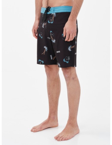 EMERSON SURF CO. ΑΝΔΡΙΚΟ ΑΝΑΚΥΚΛΩΜΕΝΟ BOARDSHORTS 49εκ. pr283 BLACK-221.EM524.25CR