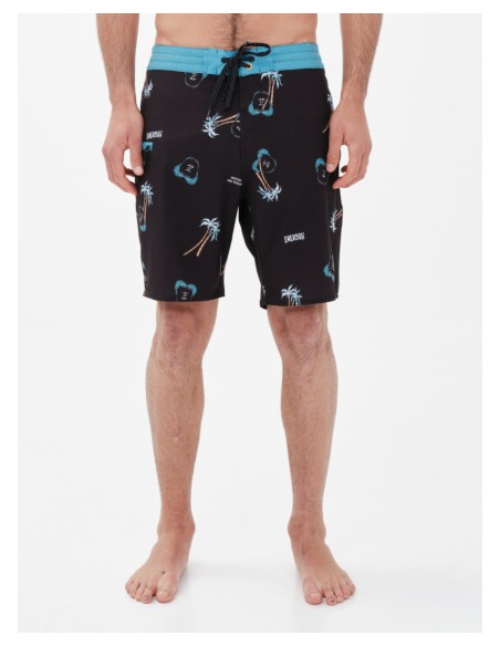 EMERSON SURF CO. ΑΝΔΡΙΚΟ ΑΝΑΚΥΚΛΩΜΕΝΟ BOARDSHORTS 49εκ. pr283 BLACK-221.EM524.25CR