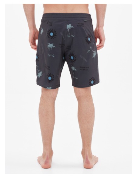 copy of EMERSON SURF CO. ΑΝΔΡΙΚΟ ΑΝΑΚΥΚΛΩΜΕΝΟ BOARDSHORTS 49εκ. pr283 BLACK-221.EM524.25CR