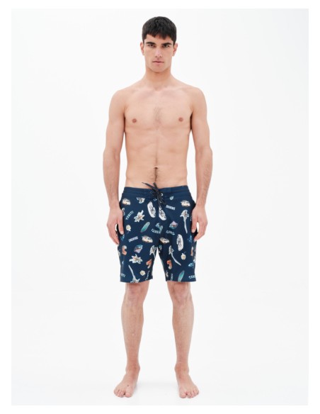 copy of EMERSON SURF CO. ΑΝΔΡΙΚΟ ΑΝΑΚΥΚΛΩΜΕΝΟ BOARDSHORTS 49εκ. pr283 BLACK-221.EM524.25CR